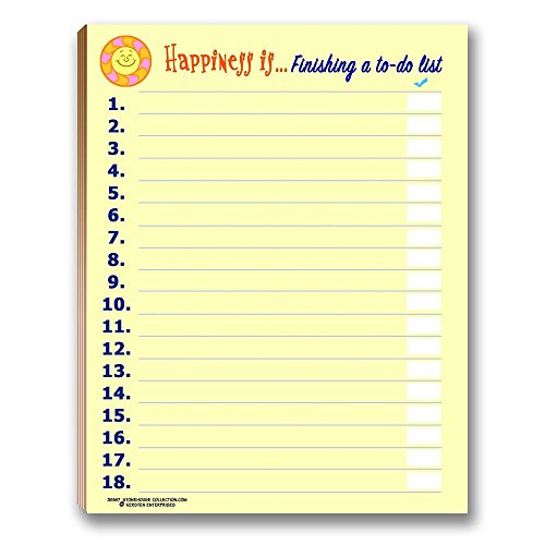 Stonehouse Collection Funny To Do Lists Note Pad Assorted Pack 4