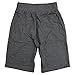 Urban Boundaries Mens Long Elastic Waist Drawstring Casual Shorts (Charcoal, X-Large)