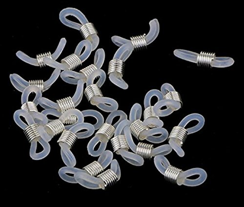 Polymer Approx. 25pcs DIY Sunglasses Eyeglasses Chain Non-Slip Rubber Ring Accessories