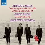 CONCERTO PER ARCHI OP 40 / CINQUE PEZZI OP 34      image