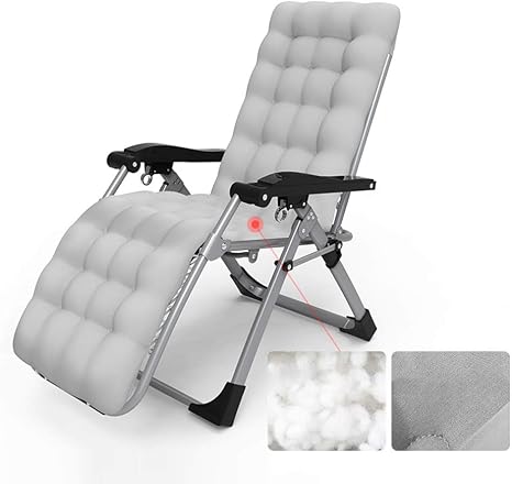 Liegestuhl Ubergrosse Terrasse Schwerelosigkeit Locking Lounge Chair Gepolstert Fur Schwere Menschen Verstellbare Liege Mit Kissen Fur Outdoor Beach Yard Pool Unterstutzung 330 Color Gray Amazon De Garten