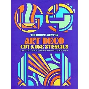 Art Deco Cut & Use Stencils