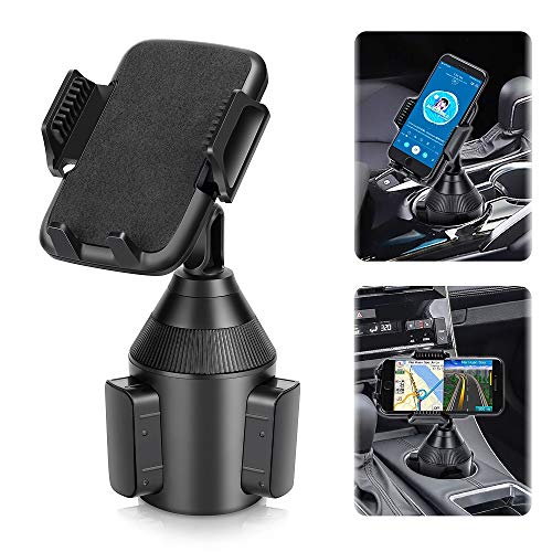 Upgraded Car Cup Holder Phone Mount,Universal Adjustable Gooseneck - Main Image