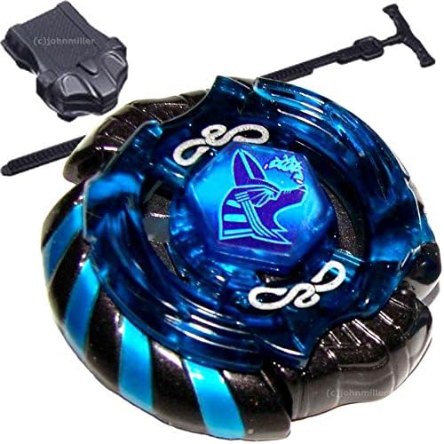 Beyblade Mercury Anubis (Anubius) Black Blue Legend STARTER SET LAUNCHER RIPCORD