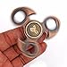 Fidget Spinner Metal, Alquar Eagle Eye Antique Pure Copper Tri Hand Spinner, Customized Professional Spinner Bearing Quiet Smooth Spin, Luxury Metal GiftBox Set