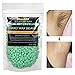 Hair Removal Hard Wax Beans, LuckyFine Body Wax Beans Depilatory Wax Beans Painless Lavender Wax Full Body Bikini Wax for Women Men Green