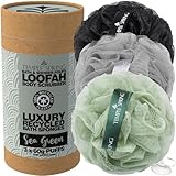 Temple Spring Recycled Luffa Sponges, Bathroom