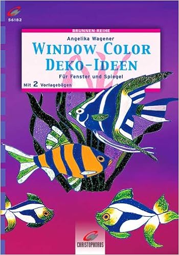 Brunnenreihe window color dekorationen