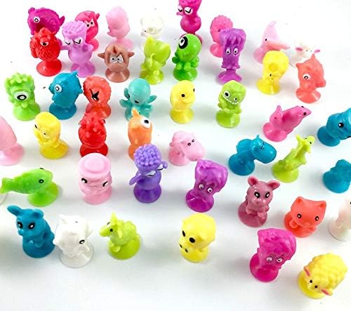 50pcs / 100pcs 2.5-3cm (1-1.2 inch) -Cartoon Animal Action Toy Stikeez Cupule Kids (100pcs)