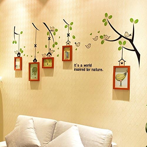 Photo Wall, Small Frame Wall, Combination Creative Baby Photo Wall, Sticker Frame Wall ( Color : 3# )