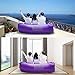 Anglink Outdoor Inflatable Lounger Couch, Thick Durable Comfortable, Air Sofa Blow Up Lounge Sofa with Carrying Bag for Travelling, Camping, Hiking, Park, Pool and Beach Parties