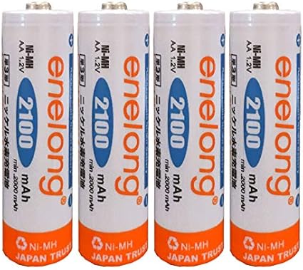 Amazon 日本トラストテクノロジー Jtt エネロング 単3充電式電池 4本パック El21d3p4 日本トラストテクノロジー Jtt 充電式電池