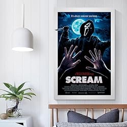 DKTFBRBO Scream Poster Horror Movie Poster Movie