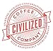 Civilized Coffee Tanzanian Peaberry Whole Bean Medium Roast Coffee, Gourmet Coffee 12oz bag (Tanzania Peaberry)