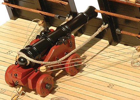 Guns Of History 18th Century Naval Smoothbore Deck Gun 1:24 SAVE 42%- Model Expo - Thumbnail 2