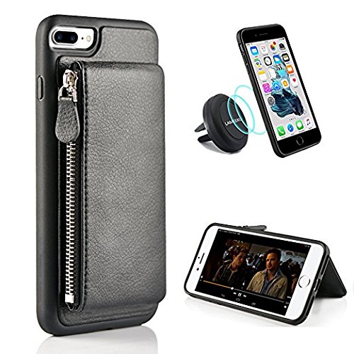 Iphone 7 plus wallet case, iphone 8 plus card holder ca…