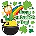 Amscan St. Patrick's Day Leprechaun And Pot Of Gold Cutout | Party Decoration