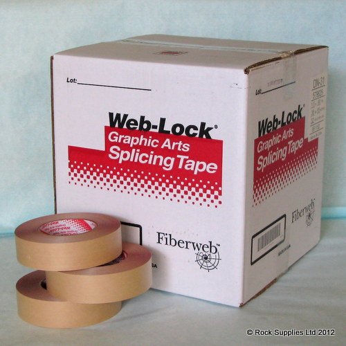 Lock DN31 Double Sided Splicing Tape 2" Wide x 60 yd. x 24 Roll