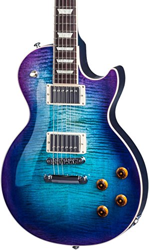 Gibson usa les paul standard t 2017 electric guitar, bl…