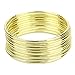 JETEHO 10 Pack 3 Inch Gold Dream Catcher Metal Rings Hoops Macrame Ring for Dreamcatchers and Crafts