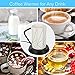 Yurnero Coffee Mug Warmer with Automatic Power-off for Office Desk, Cup Warmer Beverage Wamrmer Home Use (Tea,Water,Cocoa,Soup or Milk) Good Ideal for Coffee Lovers -Black