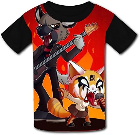Robadyme Metal Duo T-Shirt Short Sleeve Kids Tee Shirt Black Sport 2018 for Girls Boys Black