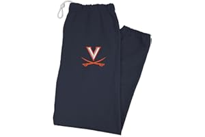 CAMPUS LAB Official Collegiate NCAA Jogger Sweatpants Unisex for Men & Women Primary Logo Team Color Collection