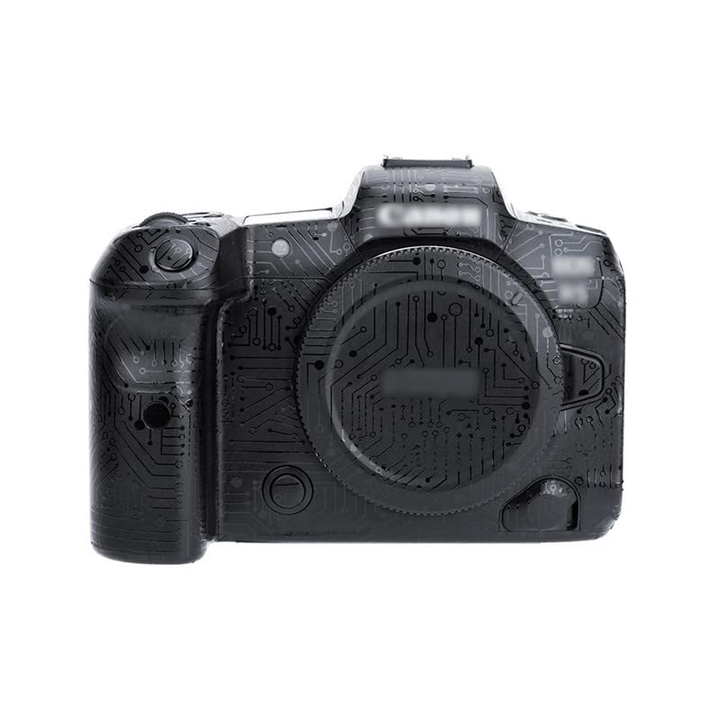 JJC Anti-scratch Protection Sticker Compatible with Canon EOS R6 Mirrorless Camera, Non-slip Camera body Skin Cover Film (Circuit Board Pattern)