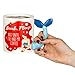 BigMouth Inc Beach Please! Mermaid Coffee Mug - Hilarious 16 oz Ceramic Coffee Mug with Mermaid Tail Handle – Funny Mug is Perfect for the Home or Office, Makes a Great Gift