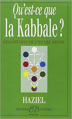 Qu Est Ce Que La Kabbale French Edition Haziel Bussiere 9782850902116 Amazon Com Books