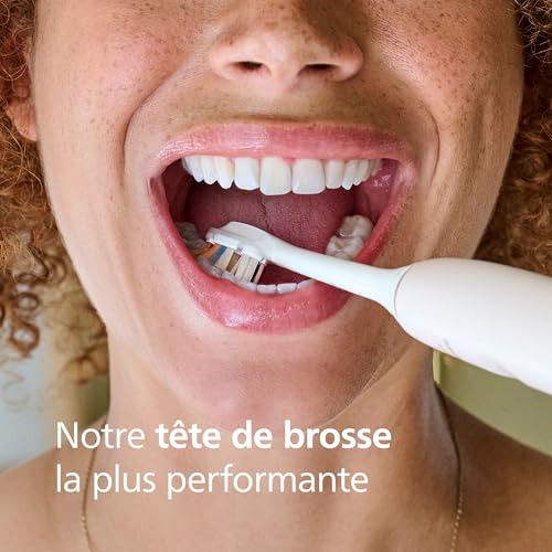Philips Sonicare A3 Premium All-in-One Original Replacement Toothbrush Heads, White, Pack of 4, HX9094/87
