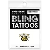 Spirit Gear Central Iowa Hawkeyes Bling Tattoos (1)