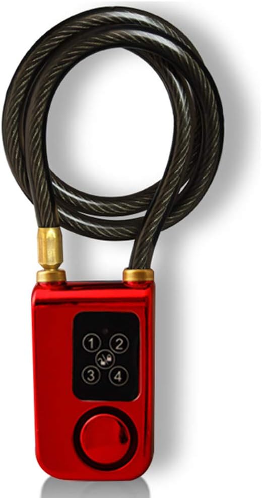 Lucchetto A Cavo Con Combinazione - 2 Metri Per Bici E Oggetti Vari