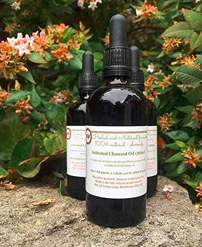 Activated C60 Charcoal Oil - Buckminster Fullerene Active C60 Carbon Oil - Detox