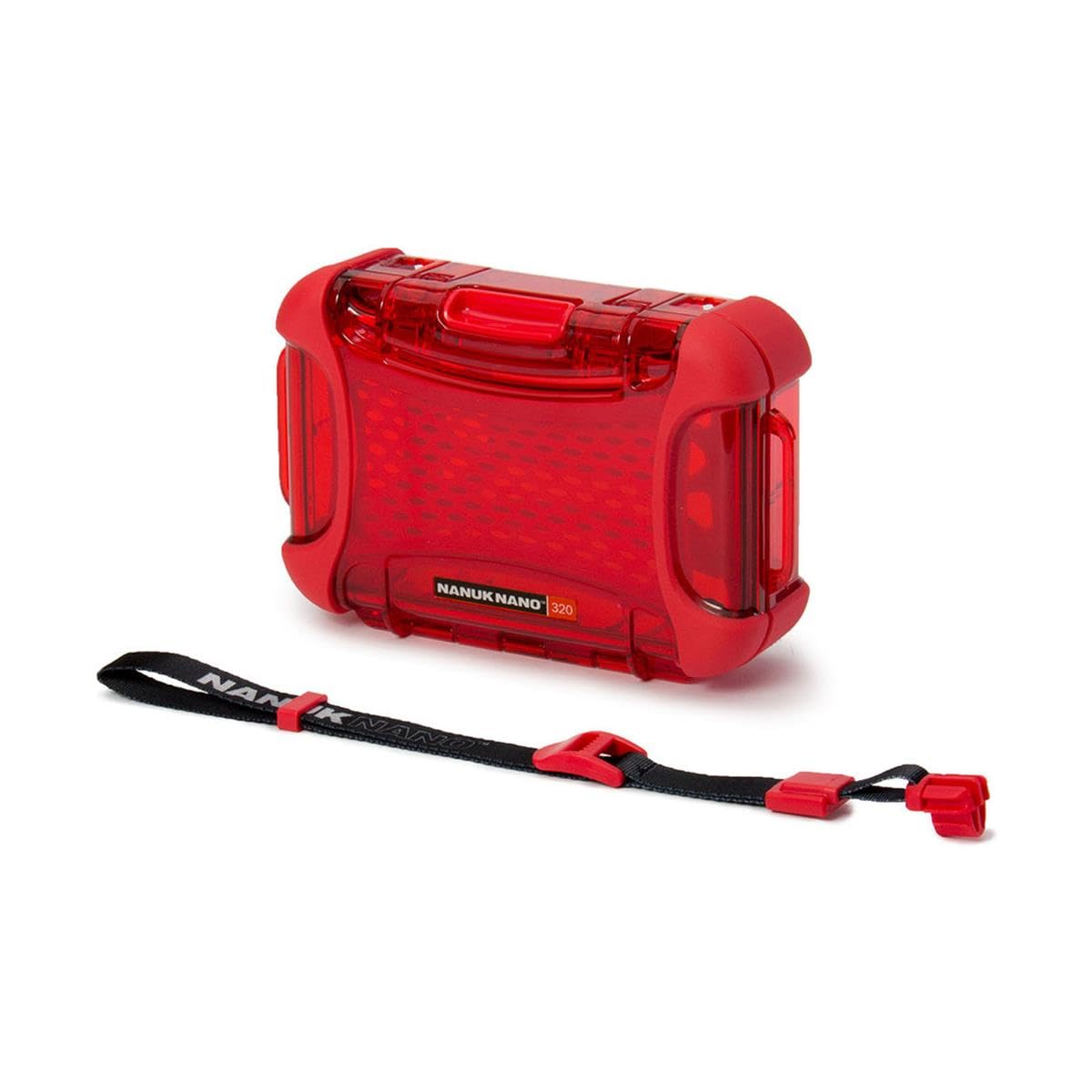 NANUK 320-0009 Nano Series Waterproof Medium Hard Case for Phones, Cameras and Electronics (Red) — image 1