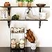 EZOWare 2 Tier Countertop Rack, Kitchen Bathroom Organizer Storage Wire Shelves Basket -Black