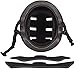 Retrospec Dakota Bicycle / Skateboard Helmet for Adults - Commuter, Bike, Skate, Scooter, Longboard & Incline Skating - Impact Resistant & Premium Ventilation- Matte Black 2019