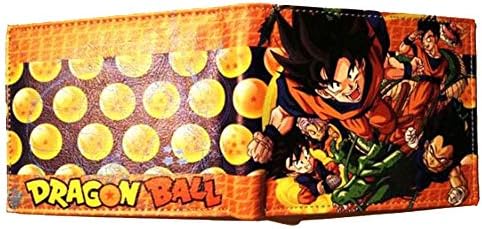 Etruke Anime Wallet Dragon Ball Z DBZ Bifold Walle Cosplay Son Goku Leather Purse (3)
