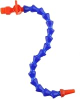 ChgImpos 3/8" Flexible Coolant Pipe Hose Round Nozzle Adjustable Plastic for view 1