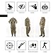 Ghillie Suit Gilly Hunting Suits Pants 3D Leaf Camo Camouflage Coveralls Youth Adult Lightweight Clothes