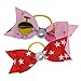 Pet Hair Bows, 60 PCS Bulk Kitten Puppy Horse Headdress Grooming Accessories Dog Hair Bows with Rubber Bands