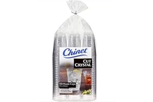 Chinet Chinet Cut Crystal 10 Ounce Plastic Cups (150Count),, ()