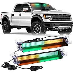 XRIDONSEN Emergency Dash Strobe Lights 144 LED