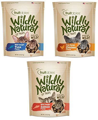 Fruitables Wildly Natural Cat Treats (Variety, 3 Pack)