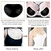 Silicone Adhesive Bra Pads Inserts,SAOYA Women Push Up Sticky Bra Pad Breast Enhancer for Sport Bra/Swimsuit - 1 Pair&Black