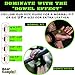 Bear KompleX 3 Hole Leather Hand Grips for Crosffit Workouts, Pull-ups, Weightlifting, WOD Gymnastics, Crosstraining Palm Grips with Wrist Wraps, Hand Protection from Rips and Blisters,1 Pair