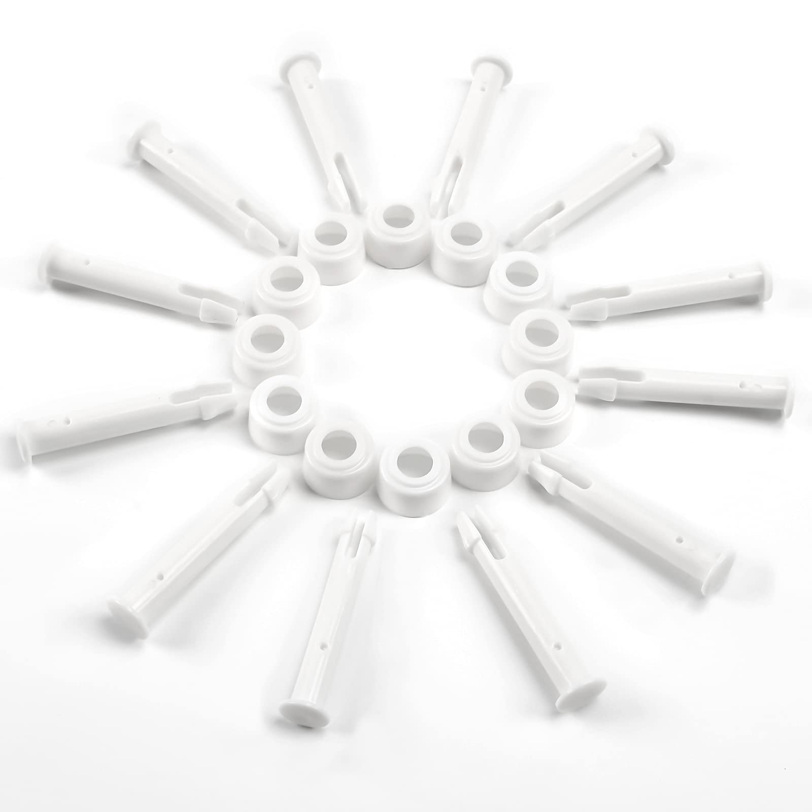 KATELUO Pool Bolt for Intex Frame Pool (5.5 cm, White)