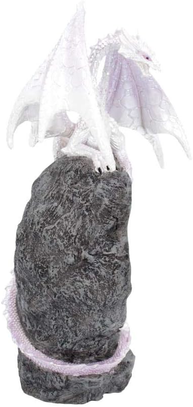 Nemesis Now Glacial Custodian 22cm Figurine White, Resin, Ice White, Light Blue - Image 5