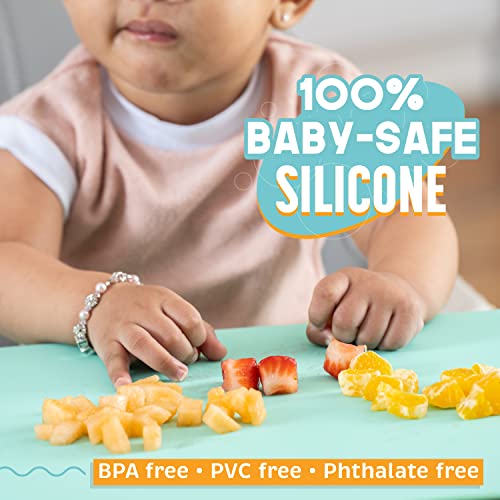 UpwardBaby Silicone Placemats for Toddlers Suction Baby Placemat for