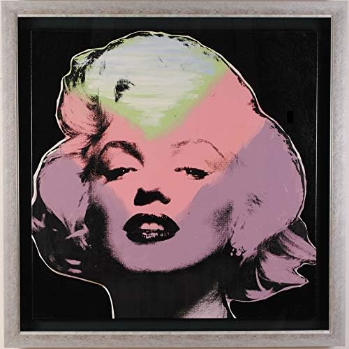 スティーブ カウフマン マリリン モンロー ポップアート 額付き 人物画 絵画 シルクスクリーン 版画 ご注文で当日配送